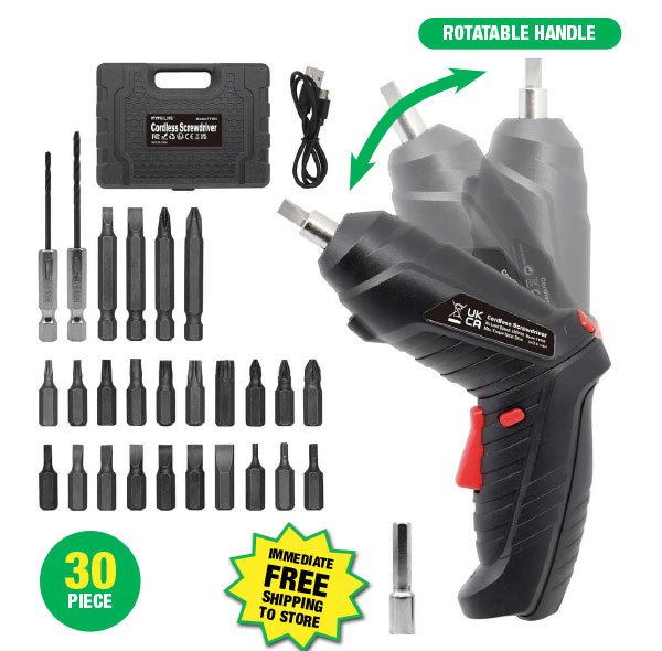 Cordless Electric Screwdriver Set