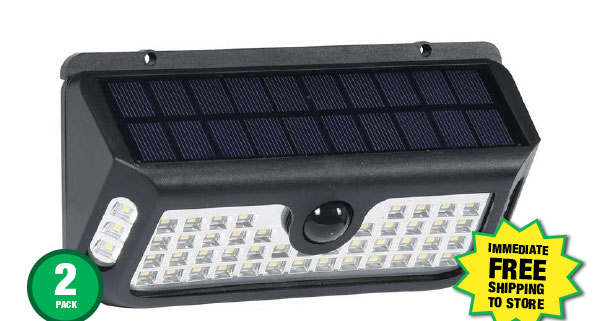 Westinghouse® Solar- Powered LED Motion Sensor Wall Light