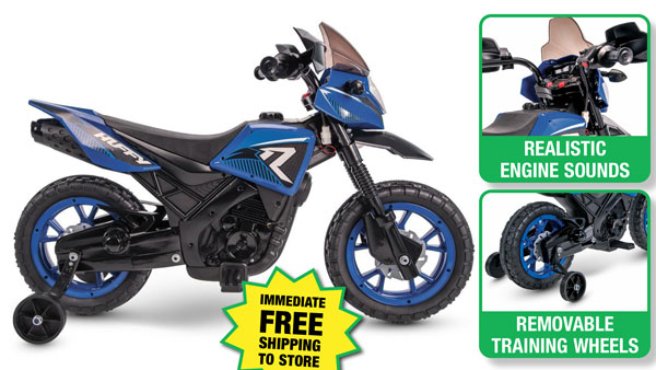 Huffy® Ride-On Motorcycle For Kids' - Free Shipping To Store! 