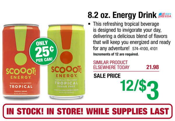 8.2 oz. Energy Drink