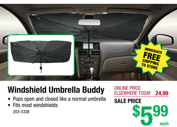 Windshield Umbrella Buddy