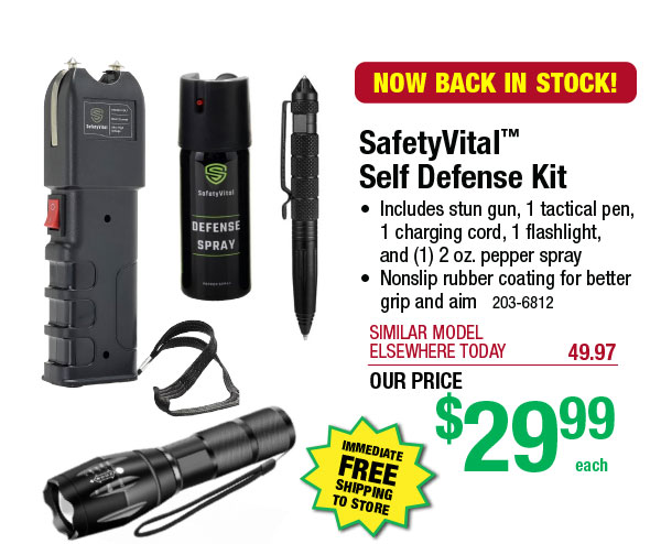 SafetyVital™ Self Defense Kit