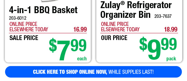 Zulay® Refrigerator Organizer Bin