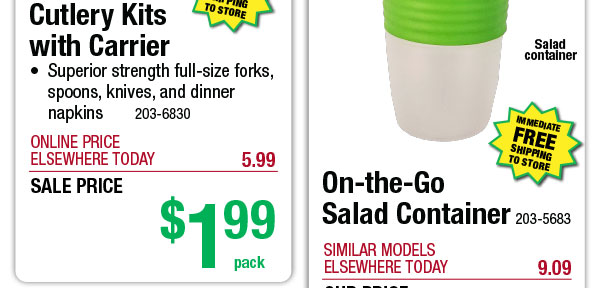 On-the-Go Salad Container