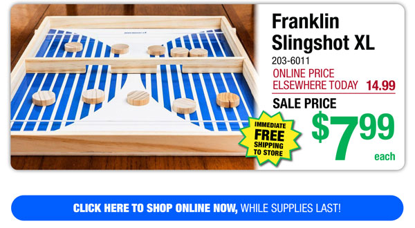 Franklin Slingshot XL - ONLY $7.99!