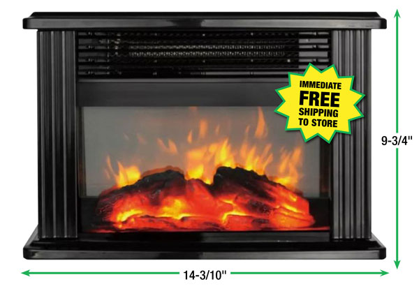 Redstone® Portable Tabletop Fireplace Heater - Free Shipping To Store! 