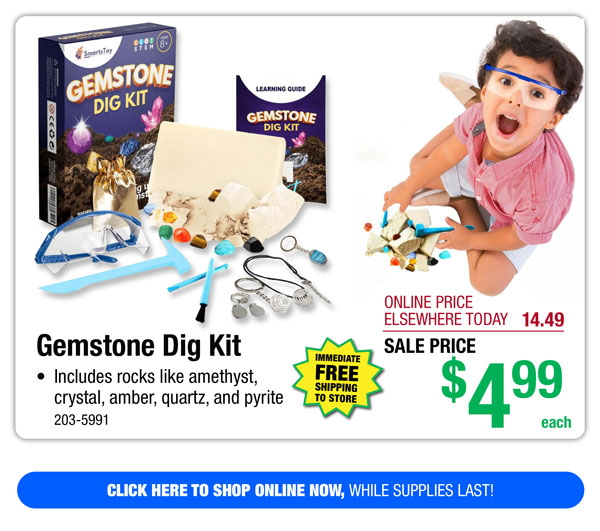 Gemstone Dig Kit - ONLY $4.99!