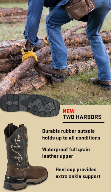 Two Harbors Work Boots