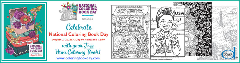 National Coloring Book Day