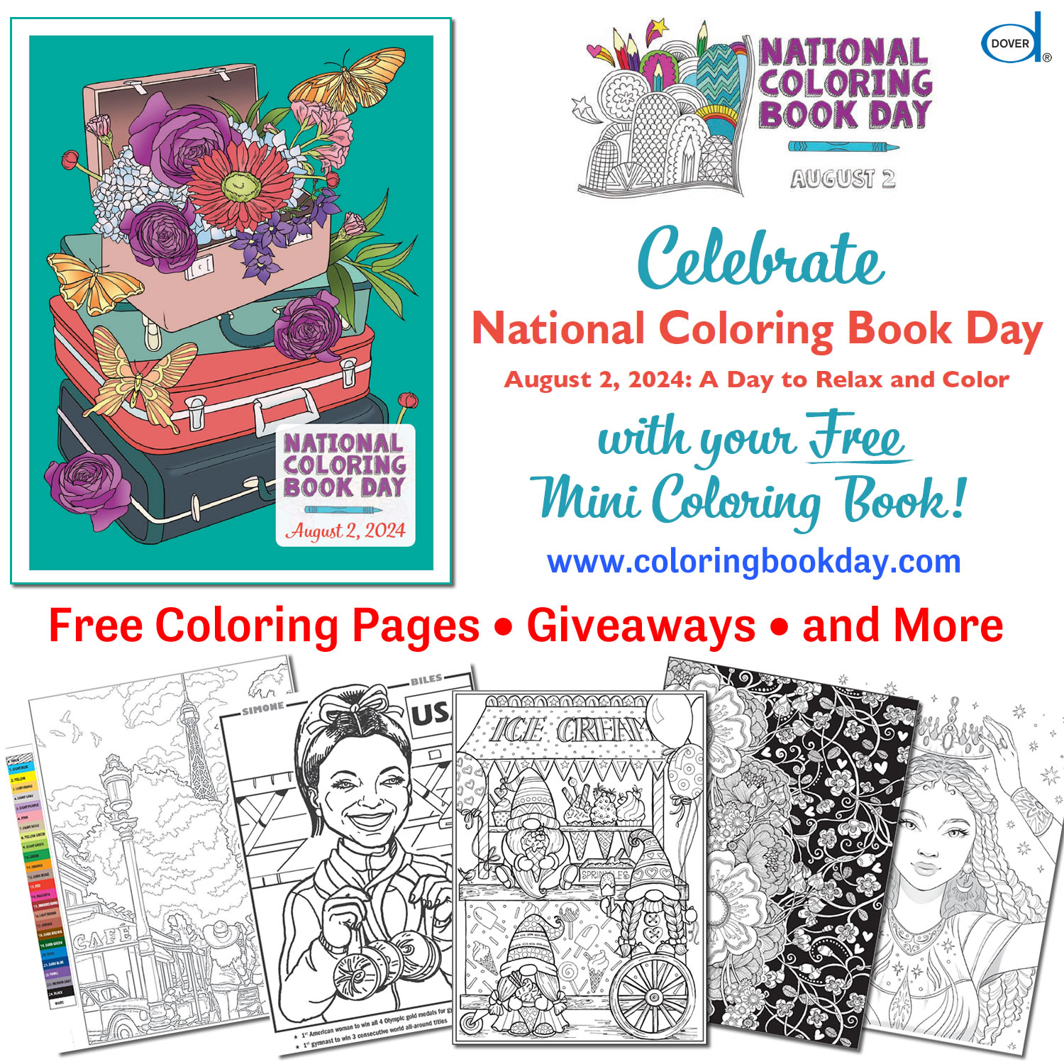 National Coloring Book Day