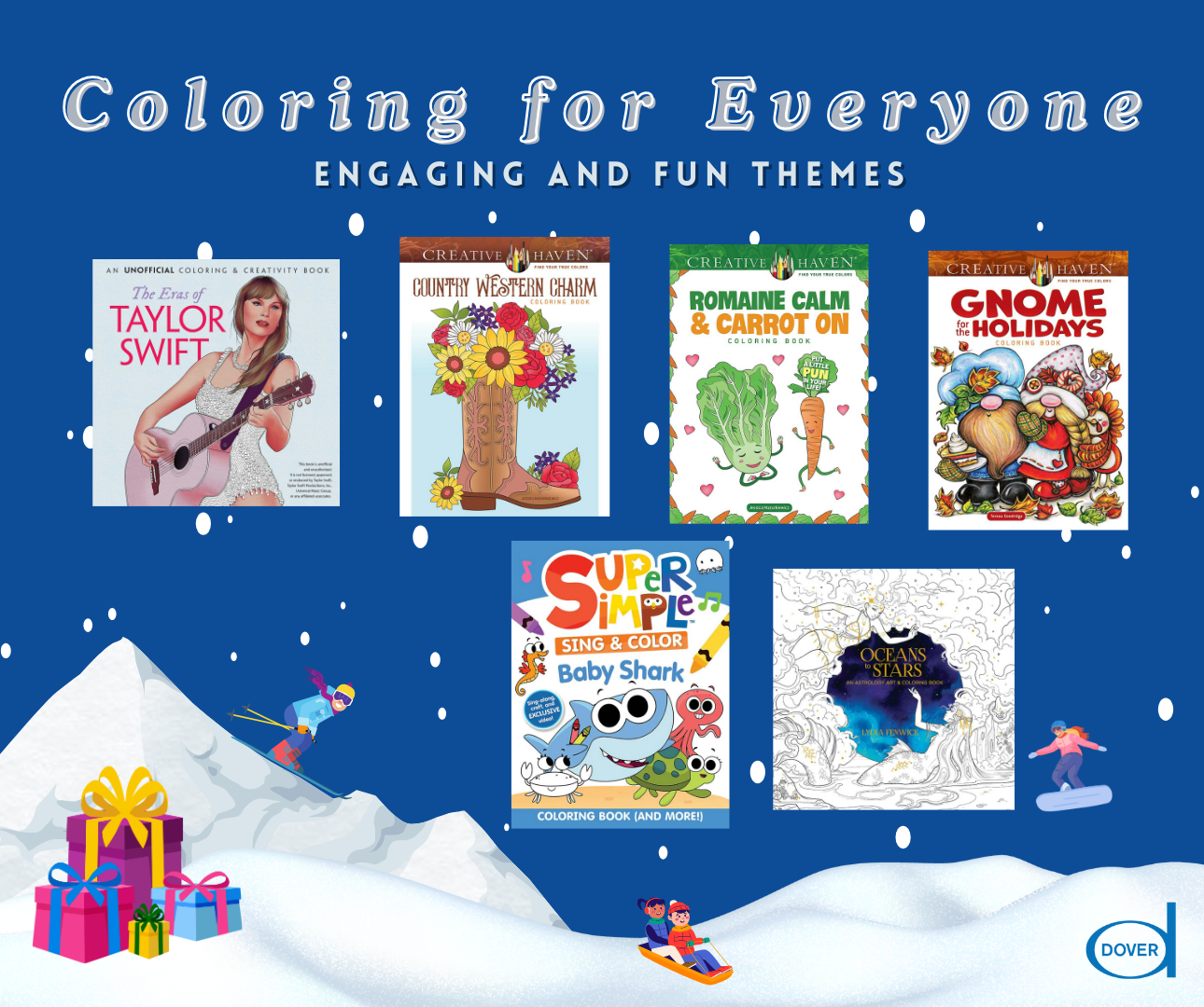 Give the gift of coloring books