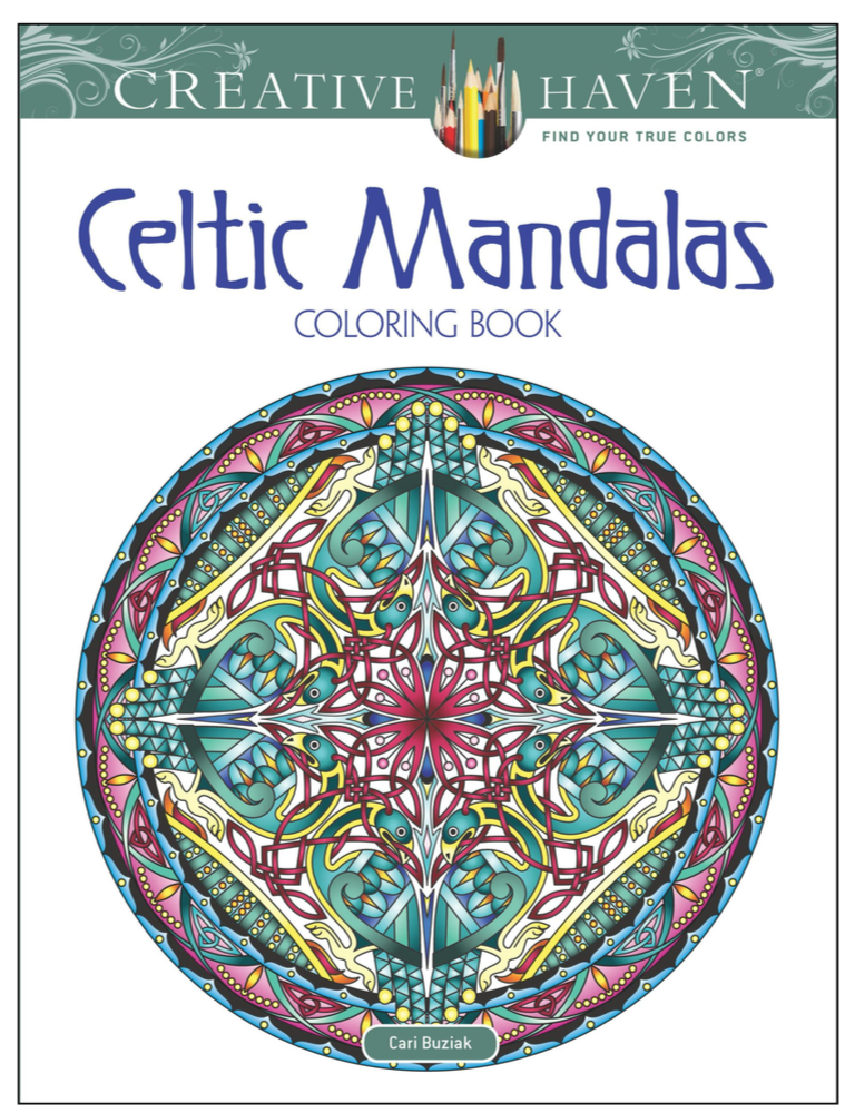 Creative Haven Celtic Mandalas Coloring Book