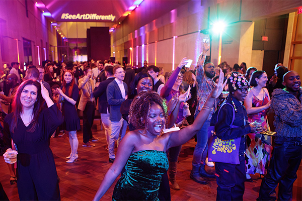 Crowd at Young Professionals Night