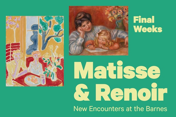 Matisse & Renoir: New Encounters at the Barnes